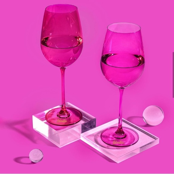 Barbie X Dragon Glassware Wine Glasses - Picture 3 of 5